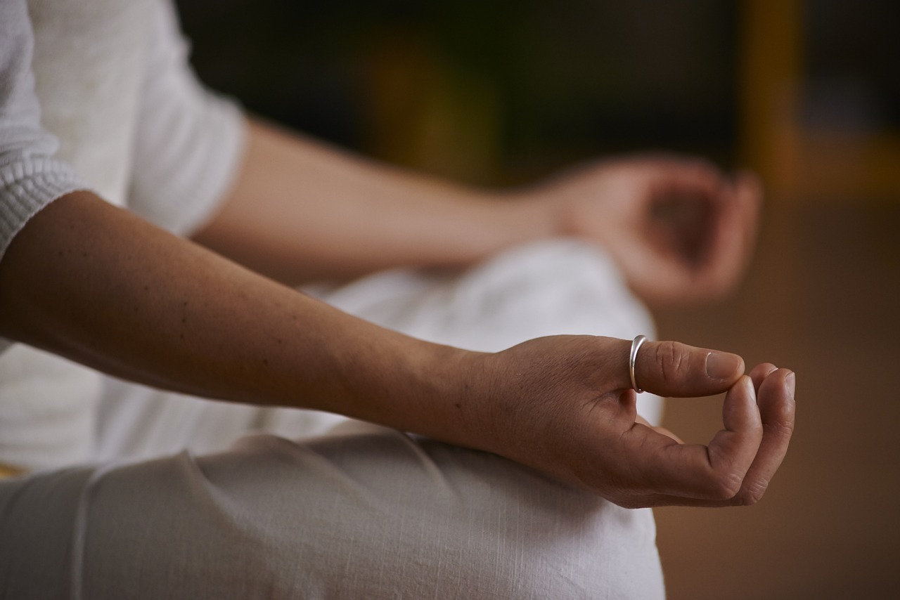 yoga meditation pose